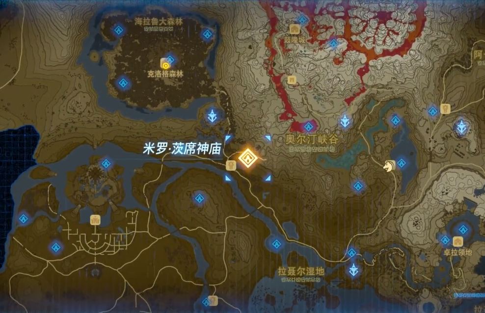塞爾達(dá)傳說幾個寶箱里有古代核心的神廟位置一覽